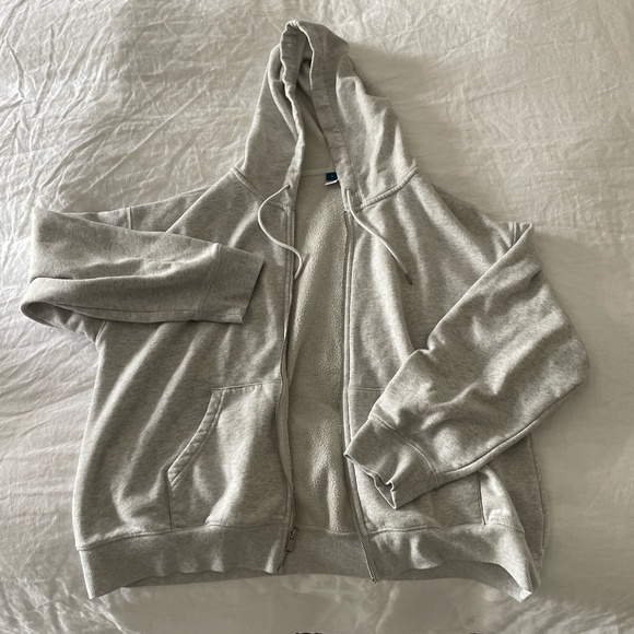 Old Navy gray zip up - Picture 1 of 2